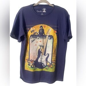 FENDER GUITAR x AUTHENTIC JIMI HENDRIX Shirt